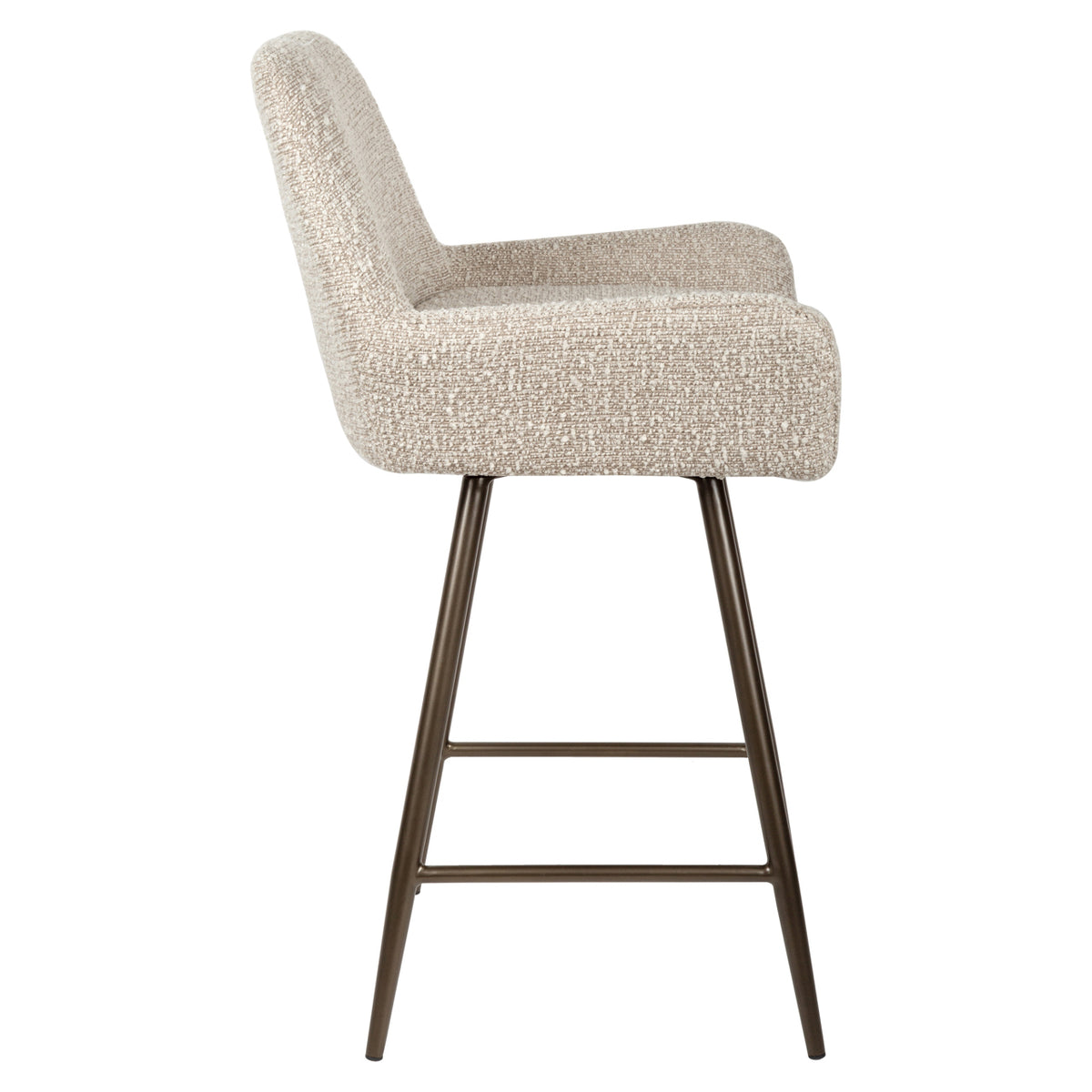 Tresenstuhl Linsey Natural Chunky drehbar (2er-Set)