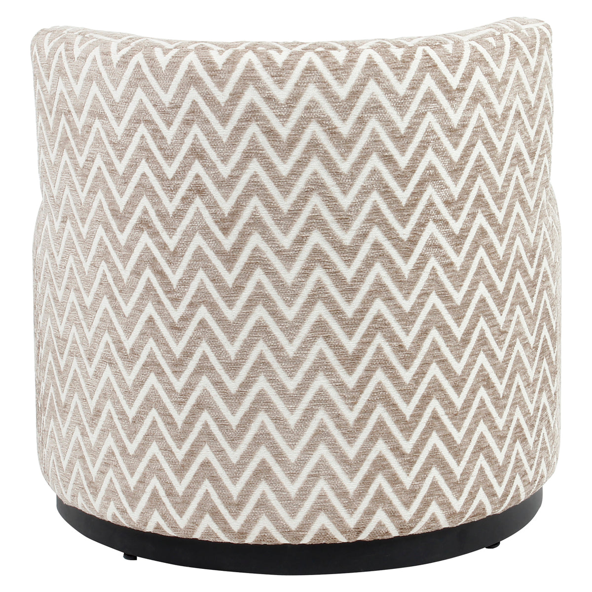 Fauteuil lounge Franny sand chevron