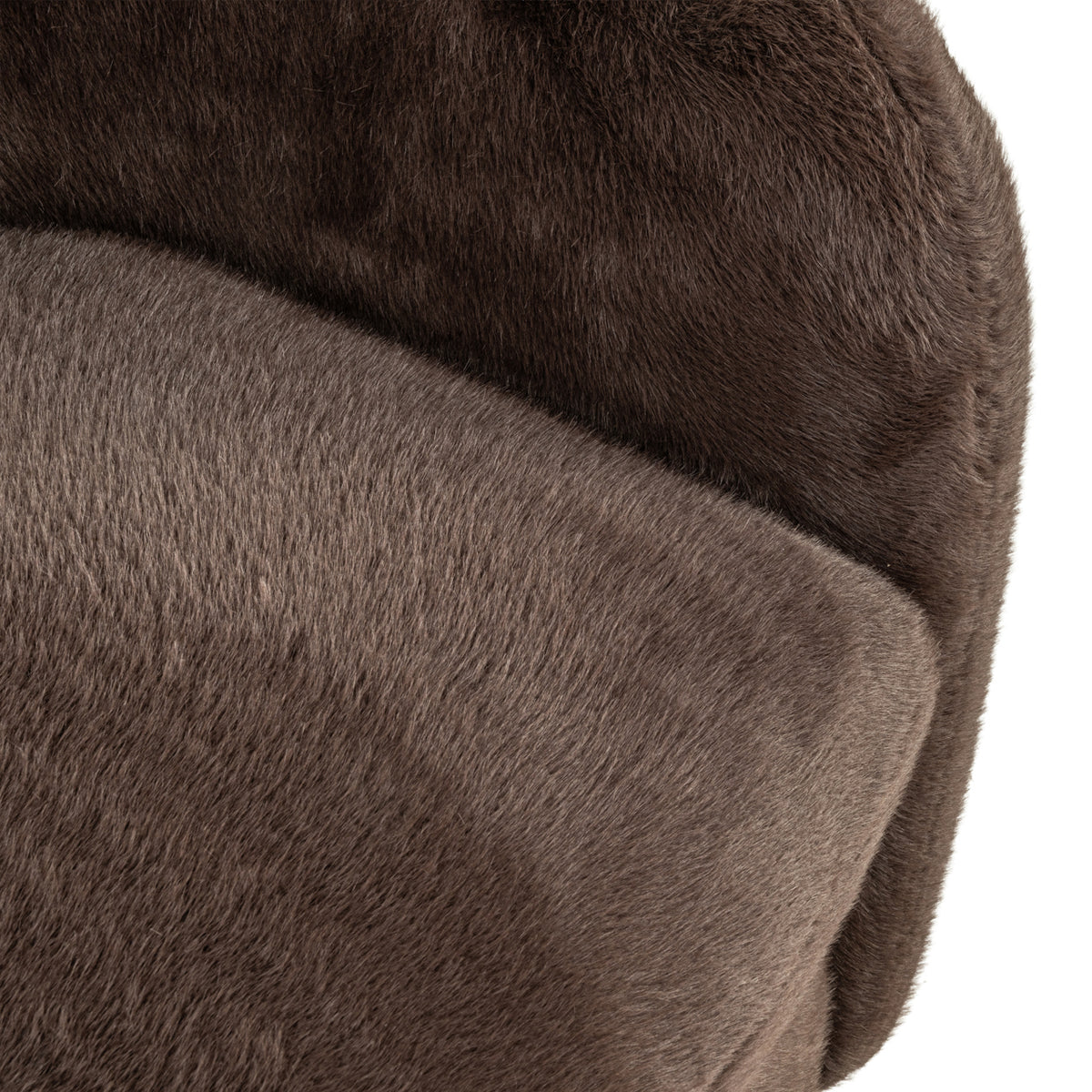 Loungesessel Colmar chocolat fluffy swivel