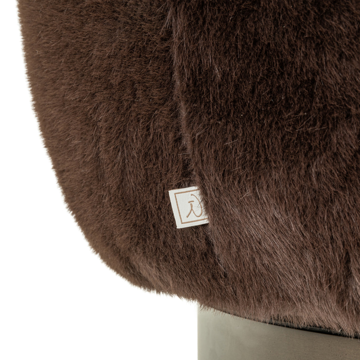 Loungesessel Colmar chocolat fluffy swivel