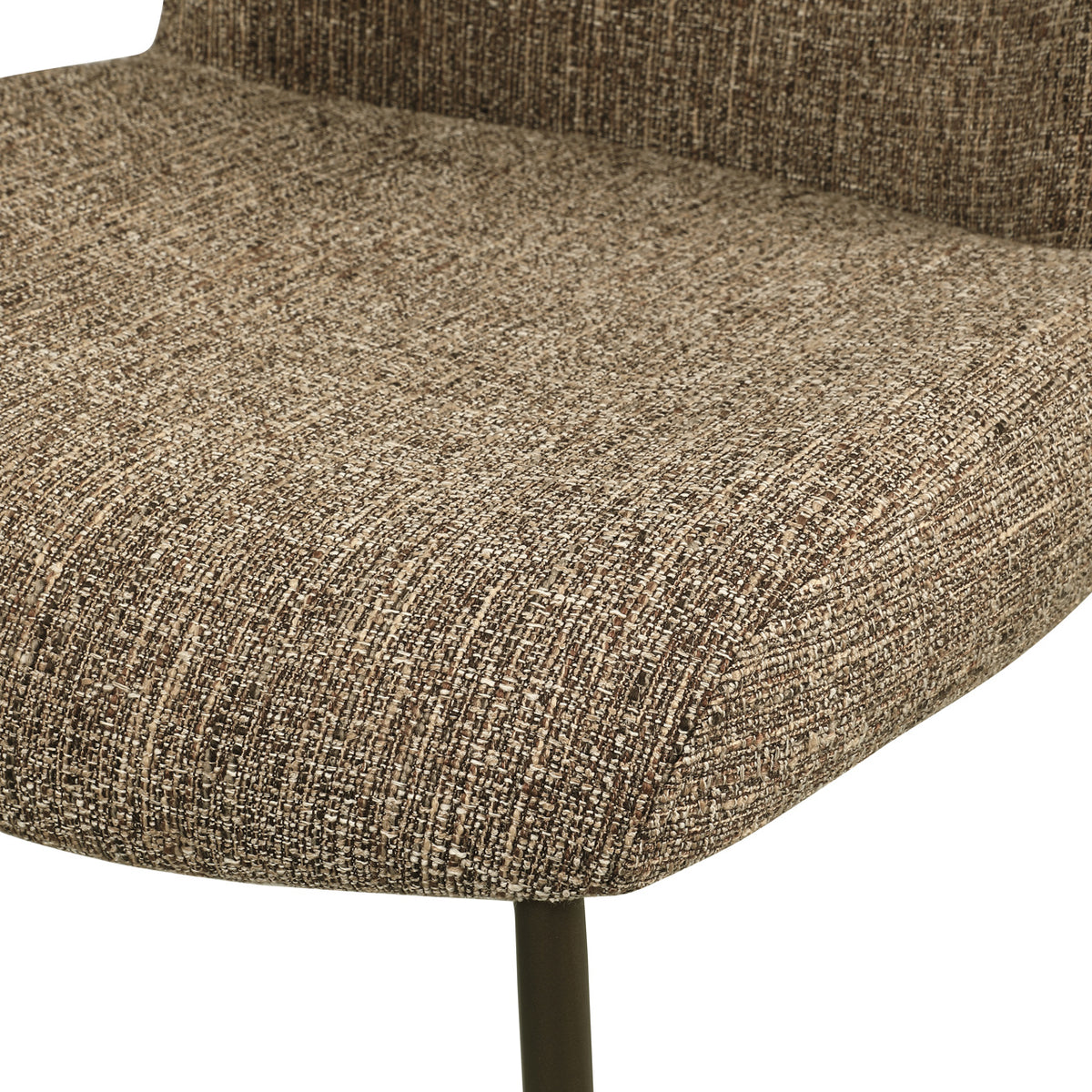 Odarby dining chair brown tweed fire retardant (Set of 2)