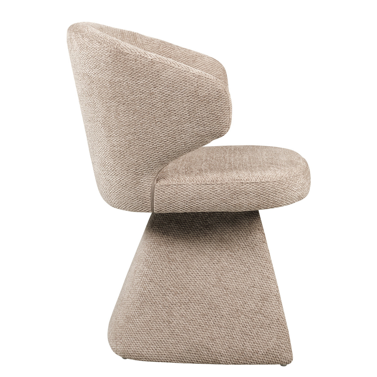 Chaise de salle à manger Zenith mocca boldweave