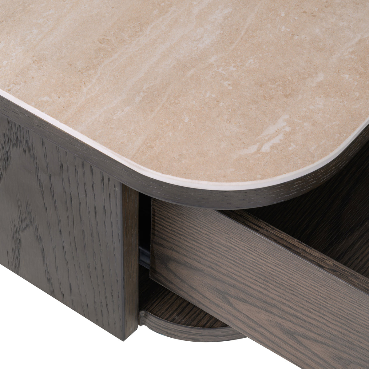Nando brown bedside table