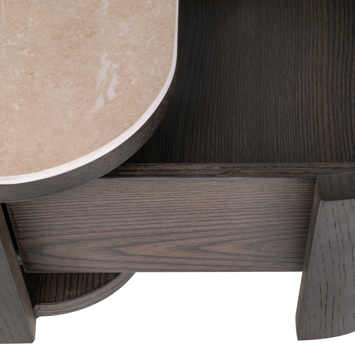 Nando brown bedside table