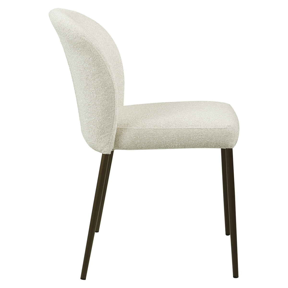 Dining chair Stacker biscotti fire retardant (Set of 2)