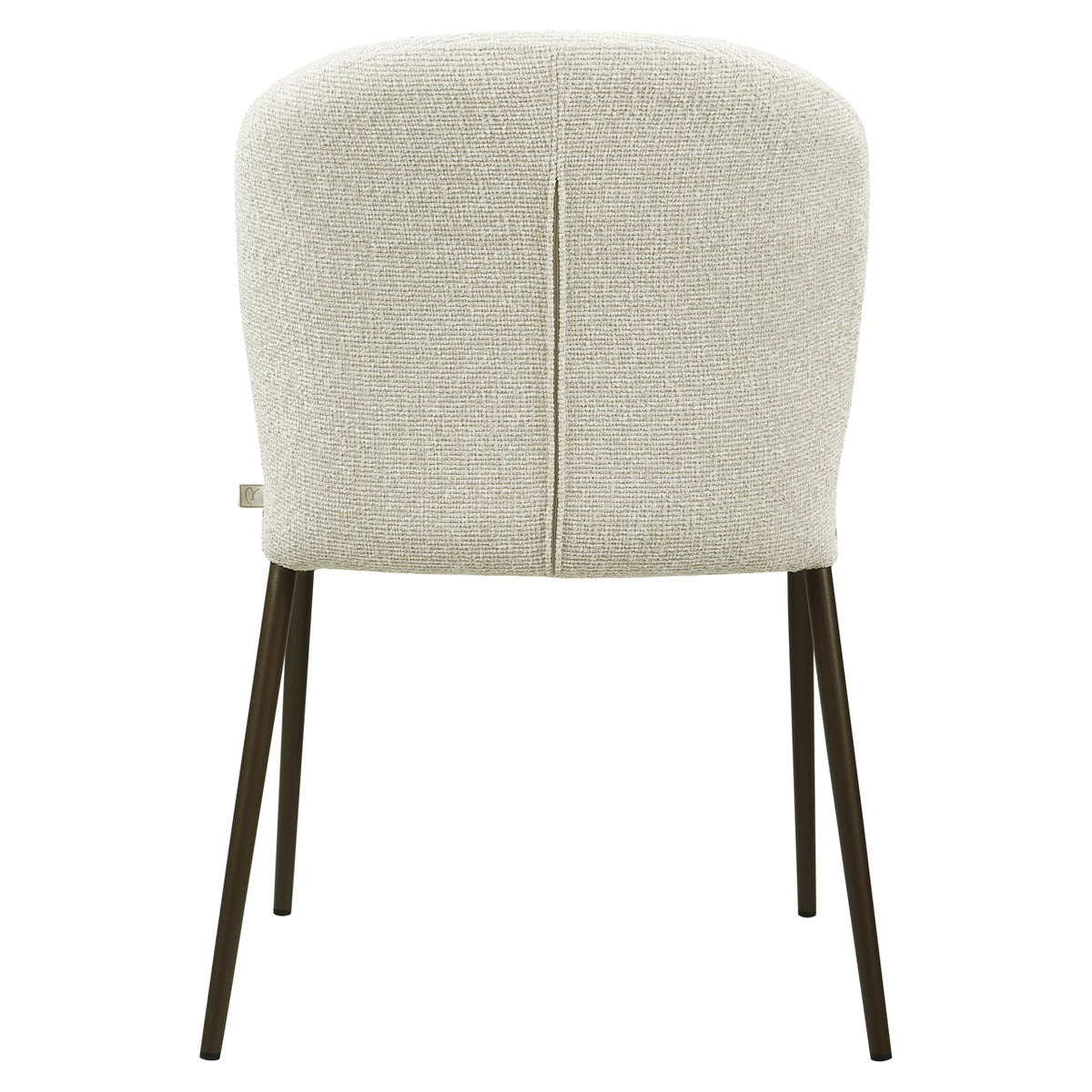Dining chair Stacker biscotti fire retardant (Set of 2)