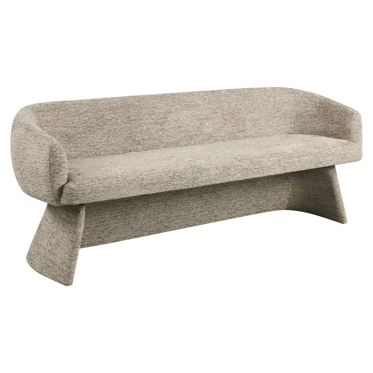 Dining bench Quiriro mocha linear
