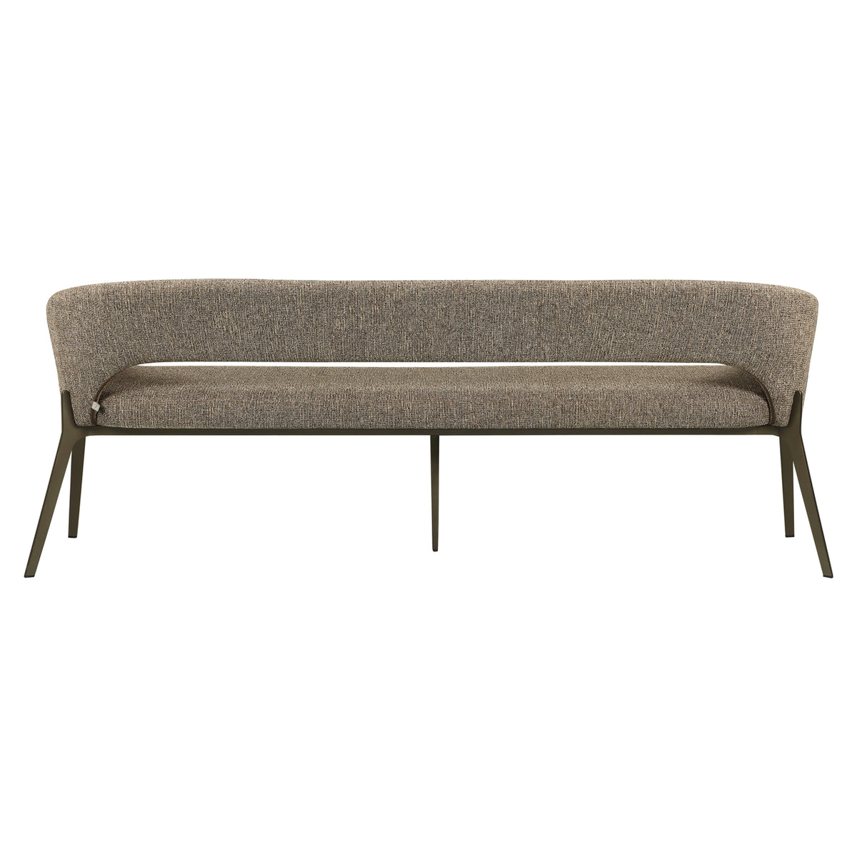 Banquette de salle à manger Kenzi brown tweed