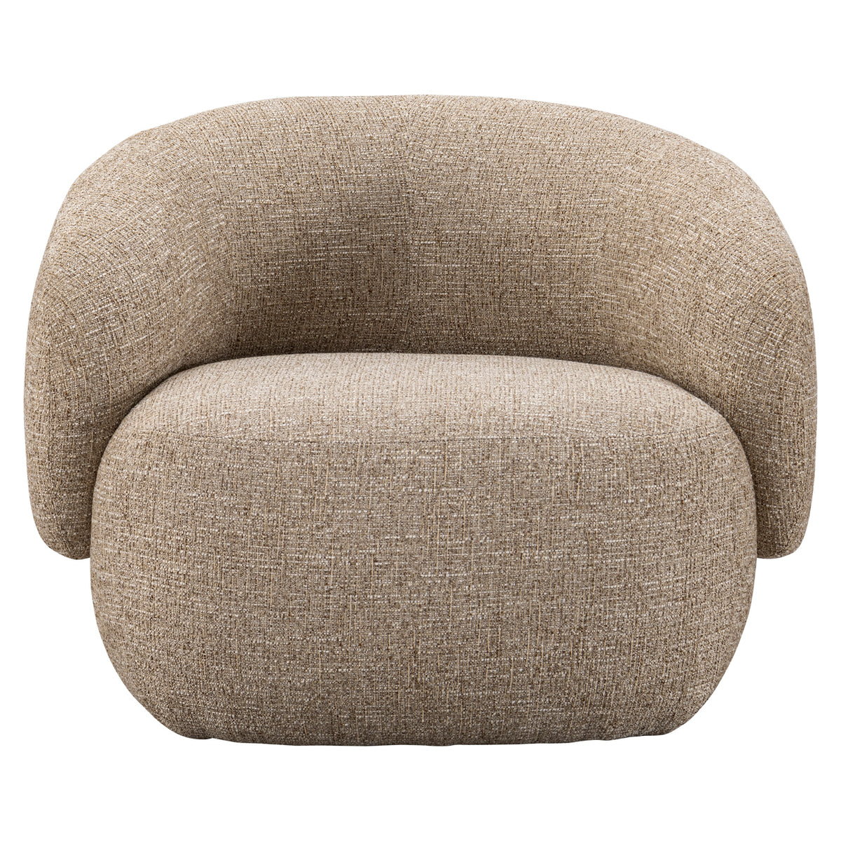 Loungesessel Milano sand tweed feuerhemmend