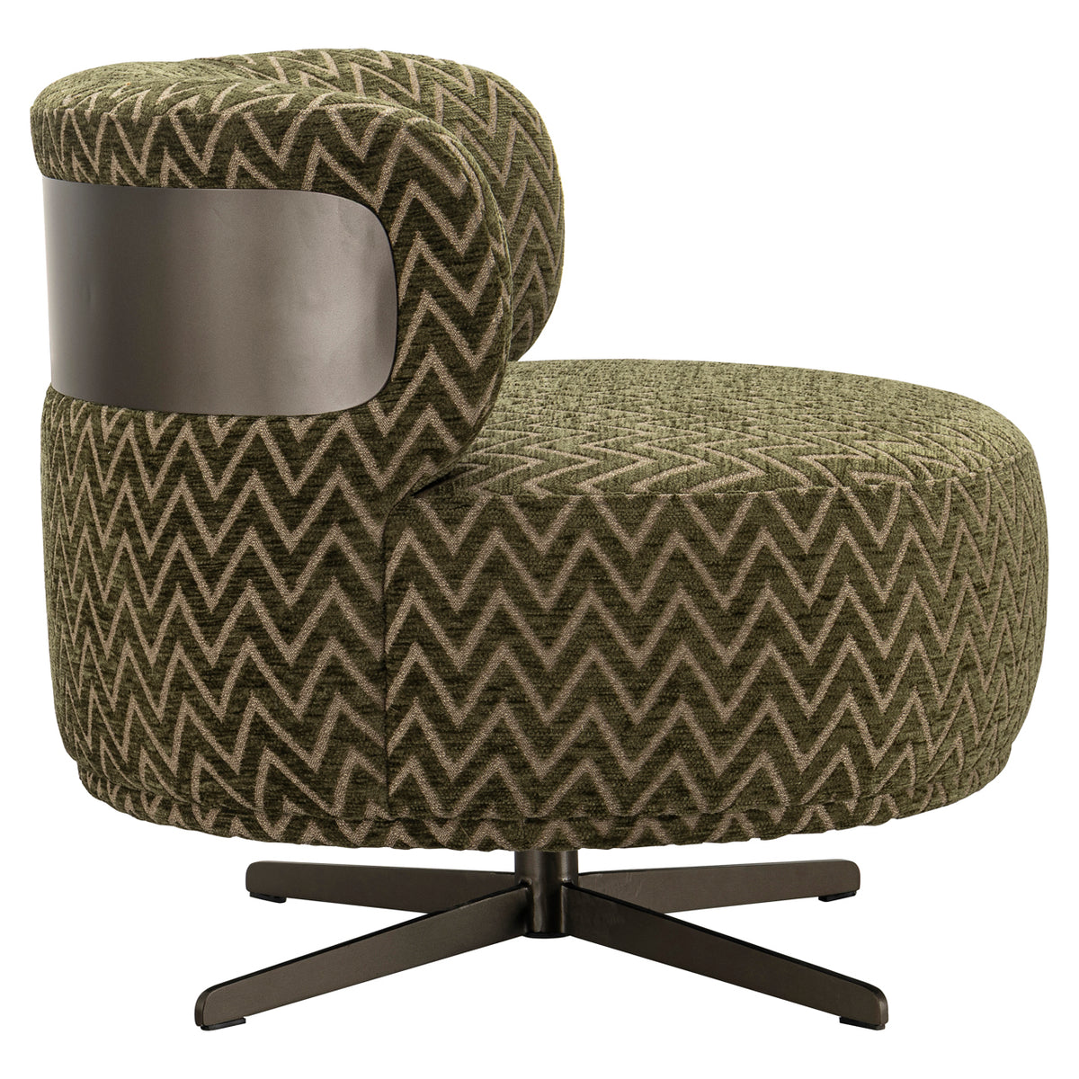 Loungesessel Lauren moss chevron