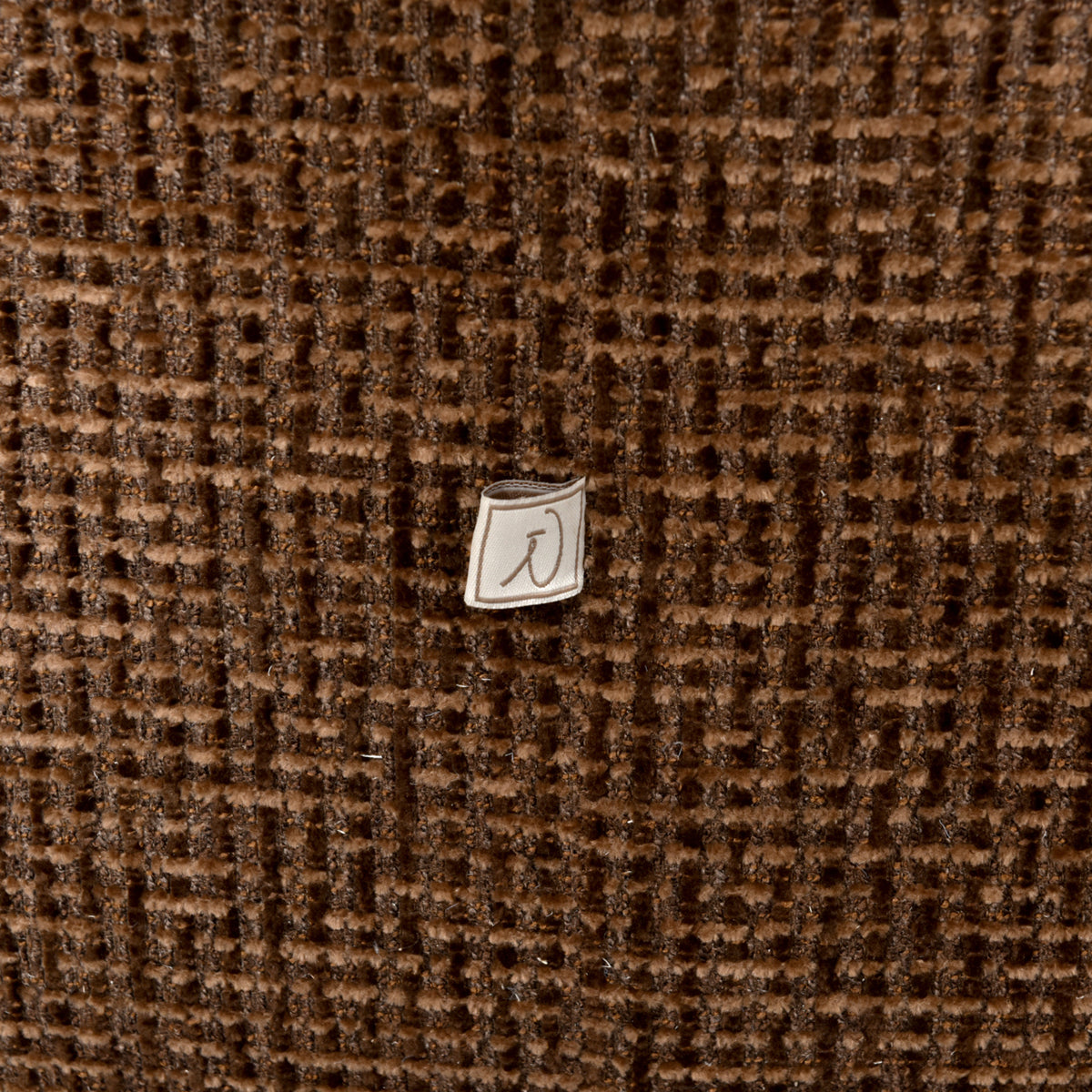 Loungesessel Marina Braun Blockweave drehbar schwer entflammbar