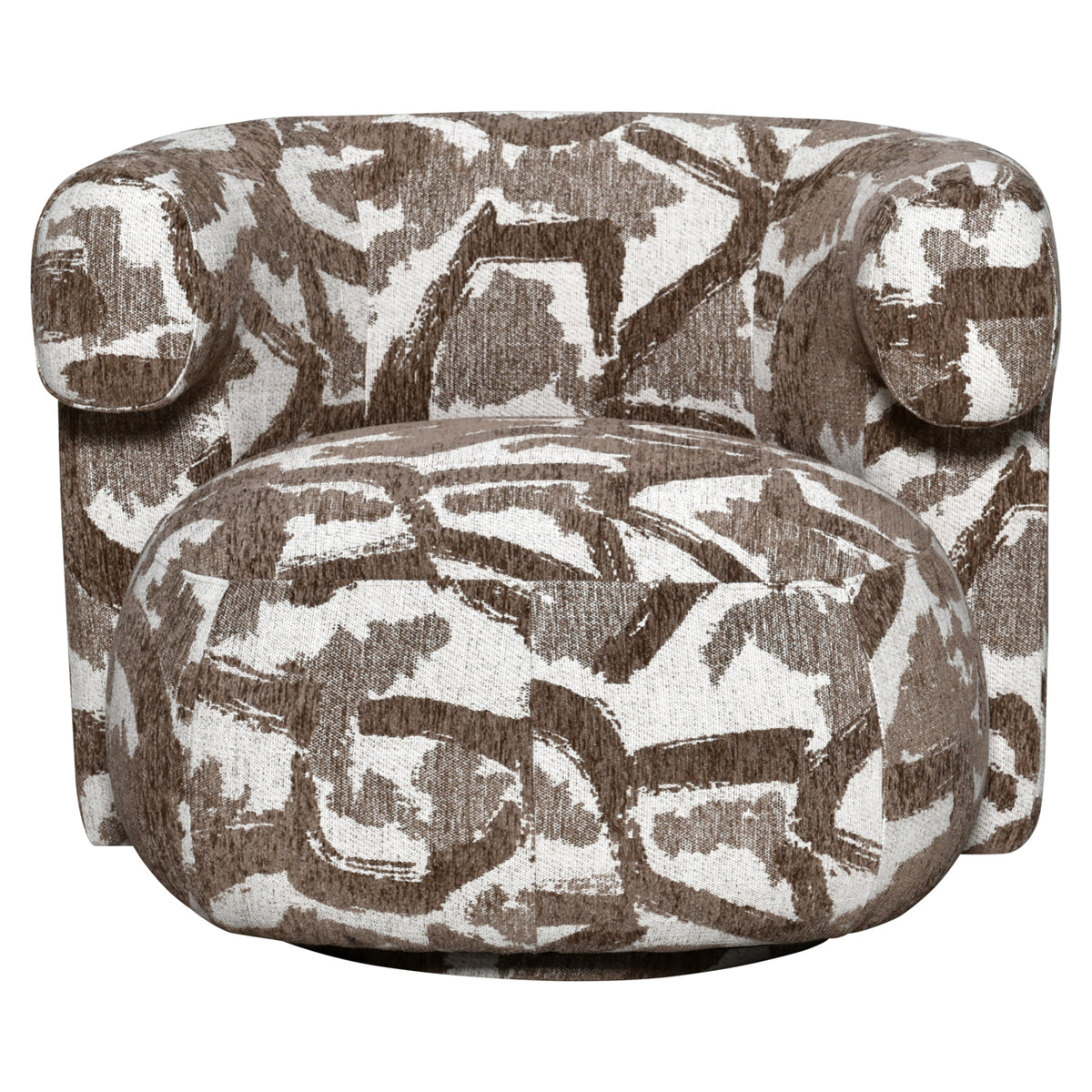 Talley brown nature swivel lounge chair