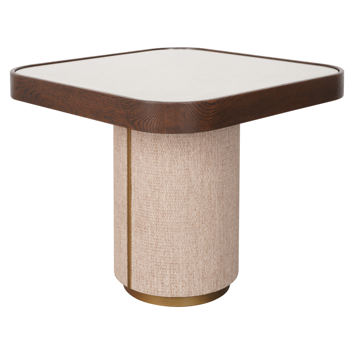 Side table Willox beige including glass