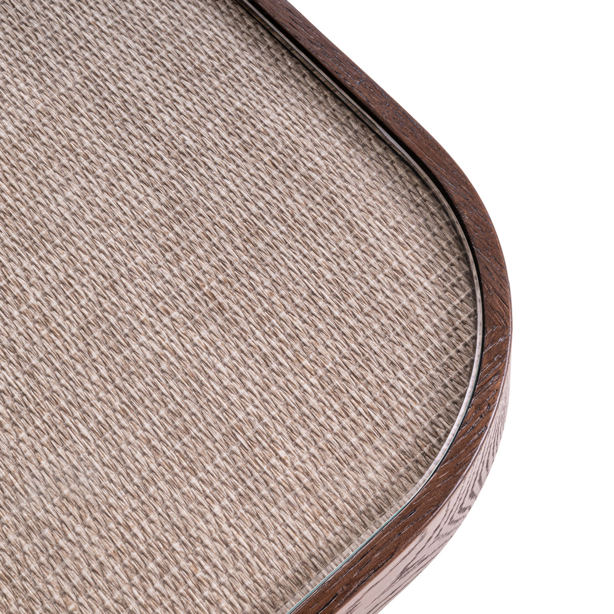Table à manger Willox beige 235 avec verre