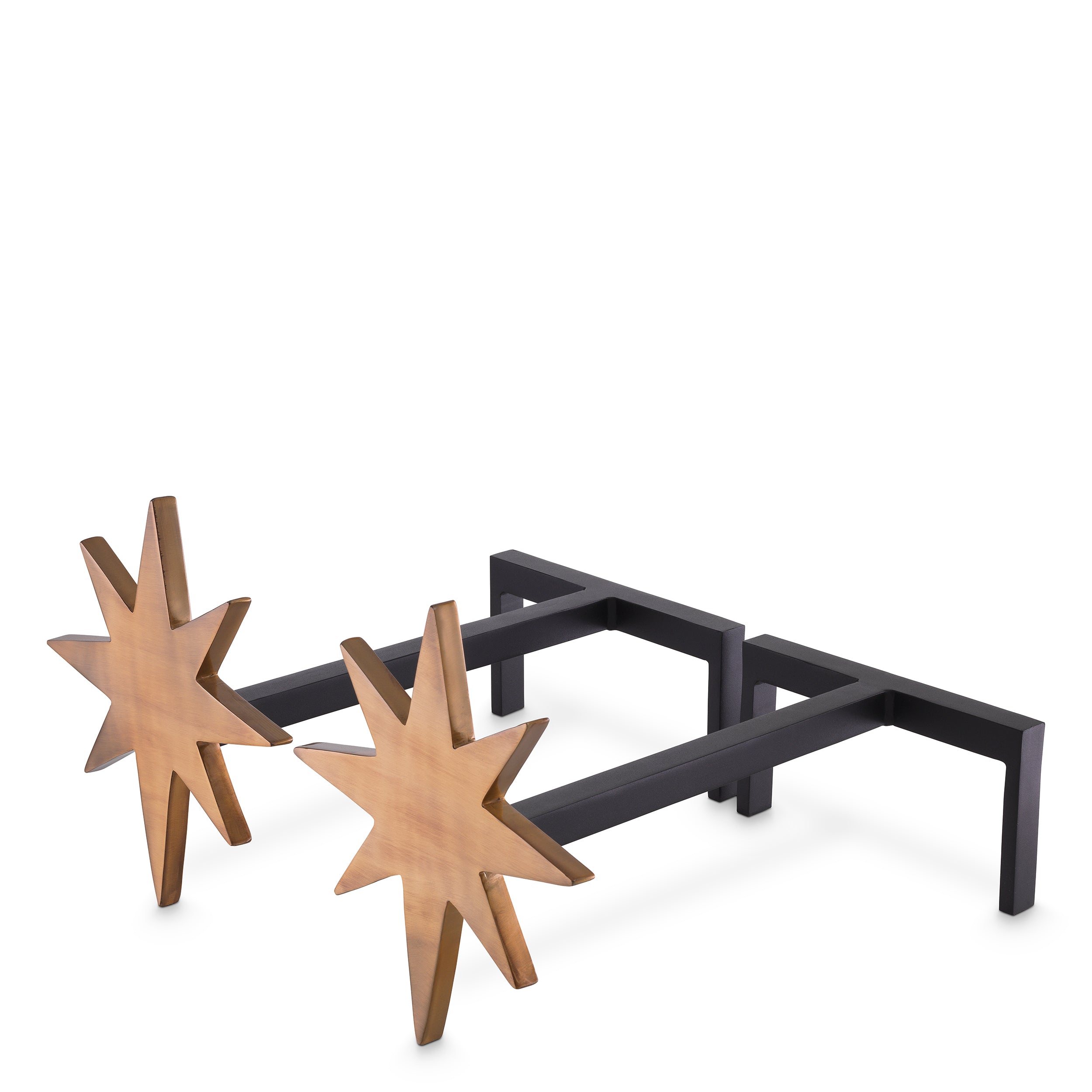 Andiron Star set of 2-1