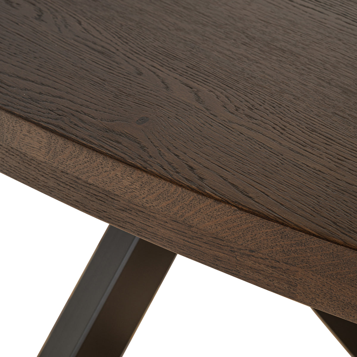 Table à manger Watson Dark brown/black 235