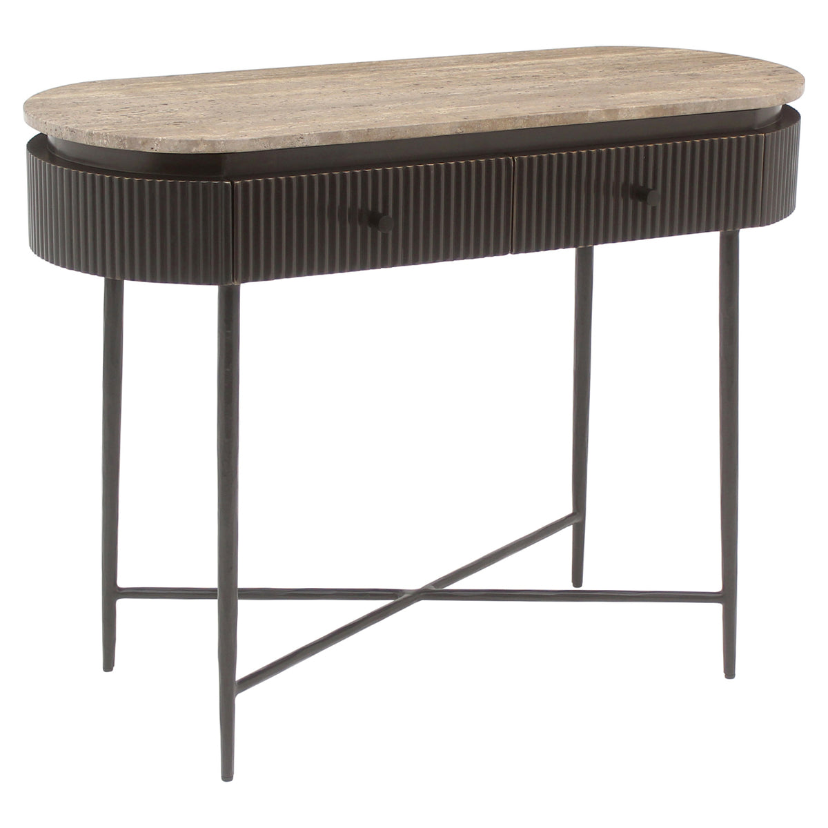 Russo ash brown console