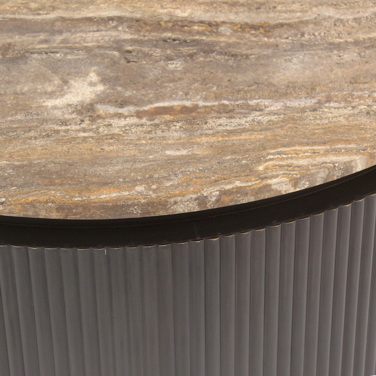 Salontafel Russo ash brown 90Ø
