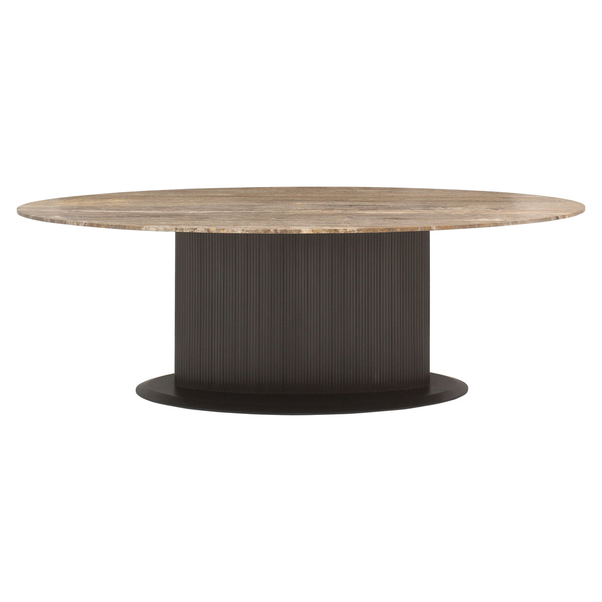 Eettafel Russo ash brown oval 235