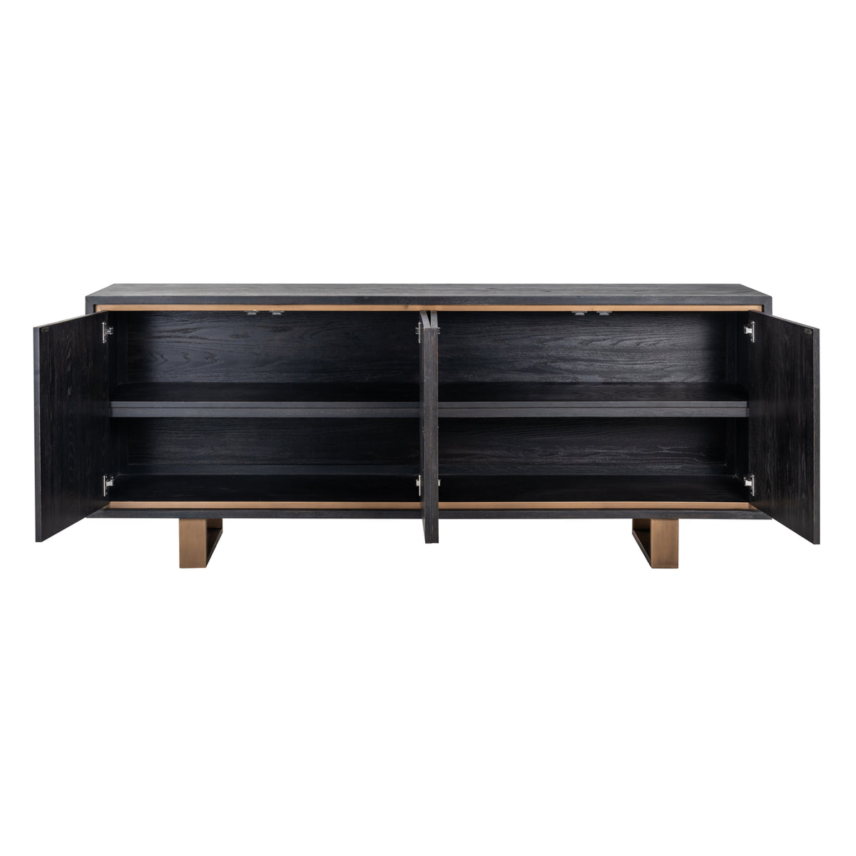Sideboard Hunter Black Rustic
