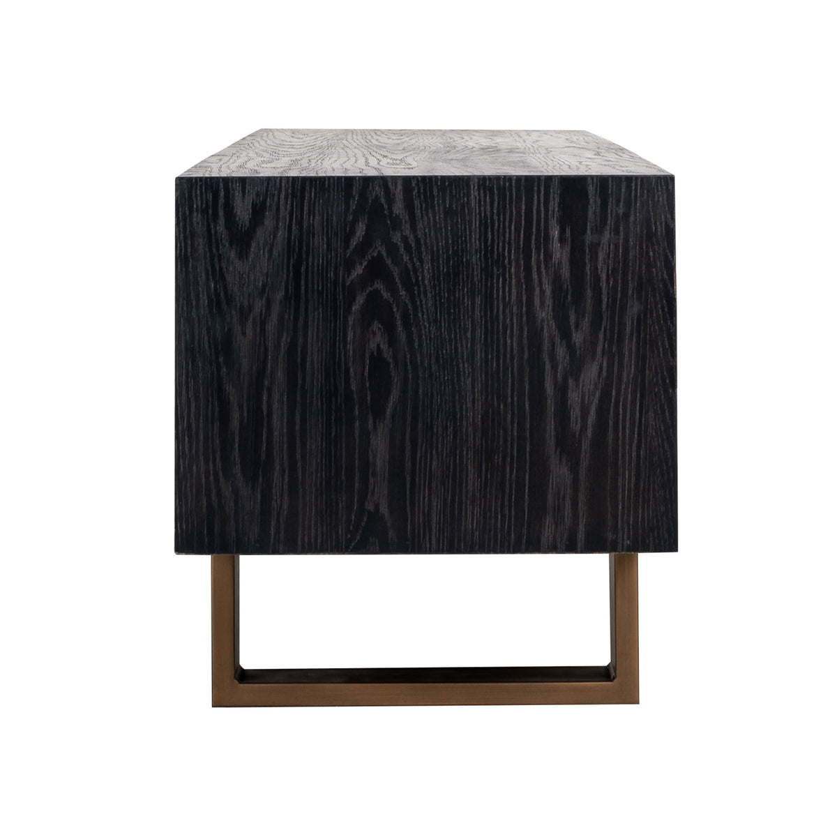 Meuble TV Hunter noir rustique