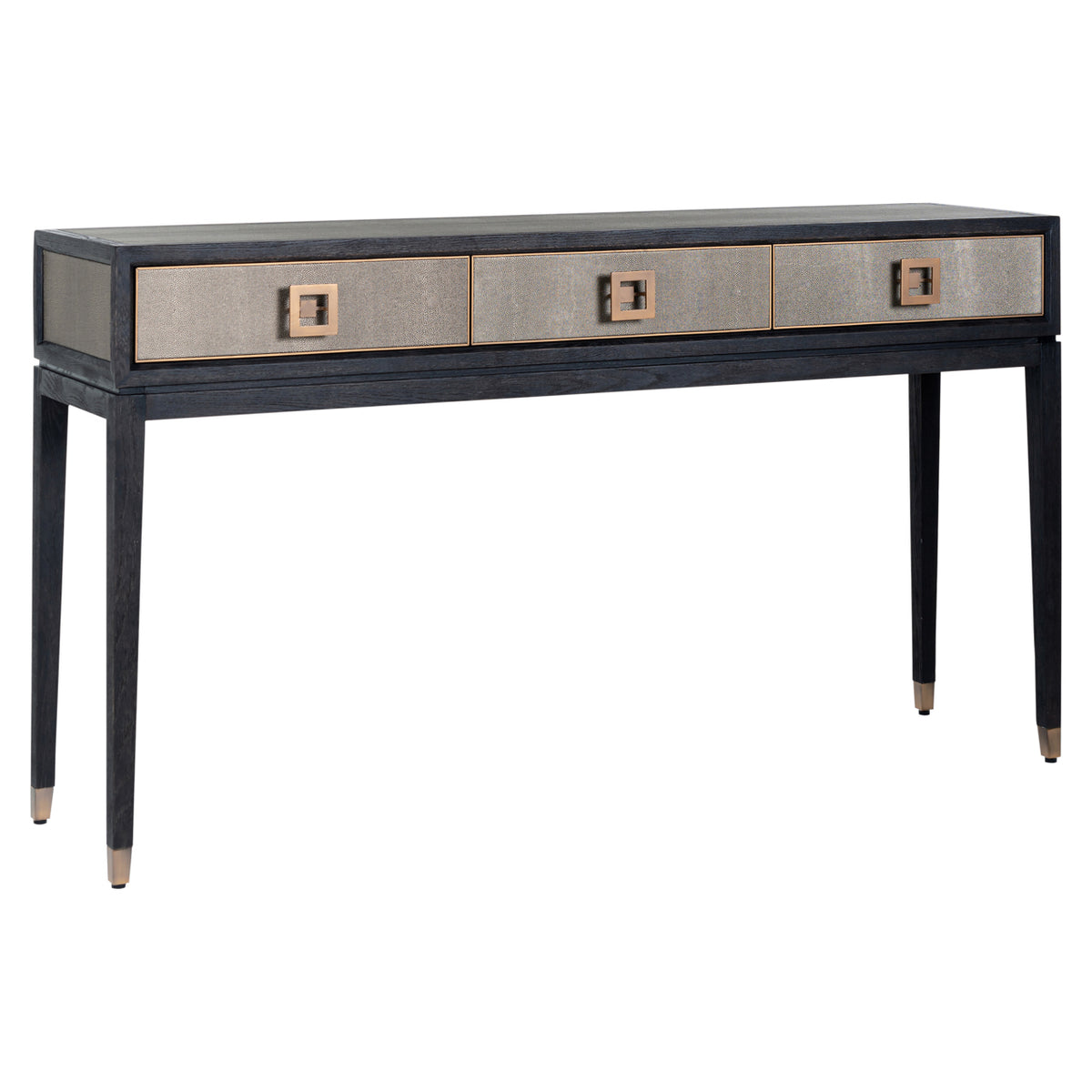 Konsole Bloomville Messing Shagreen