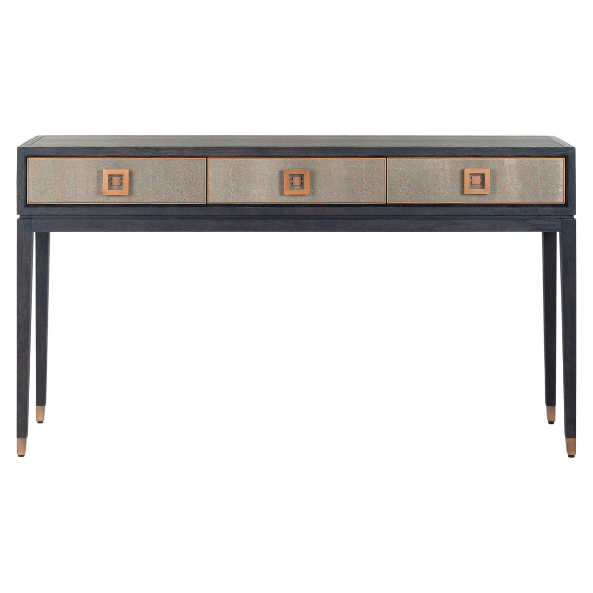 Konsole Bloomville Messing Shagreen