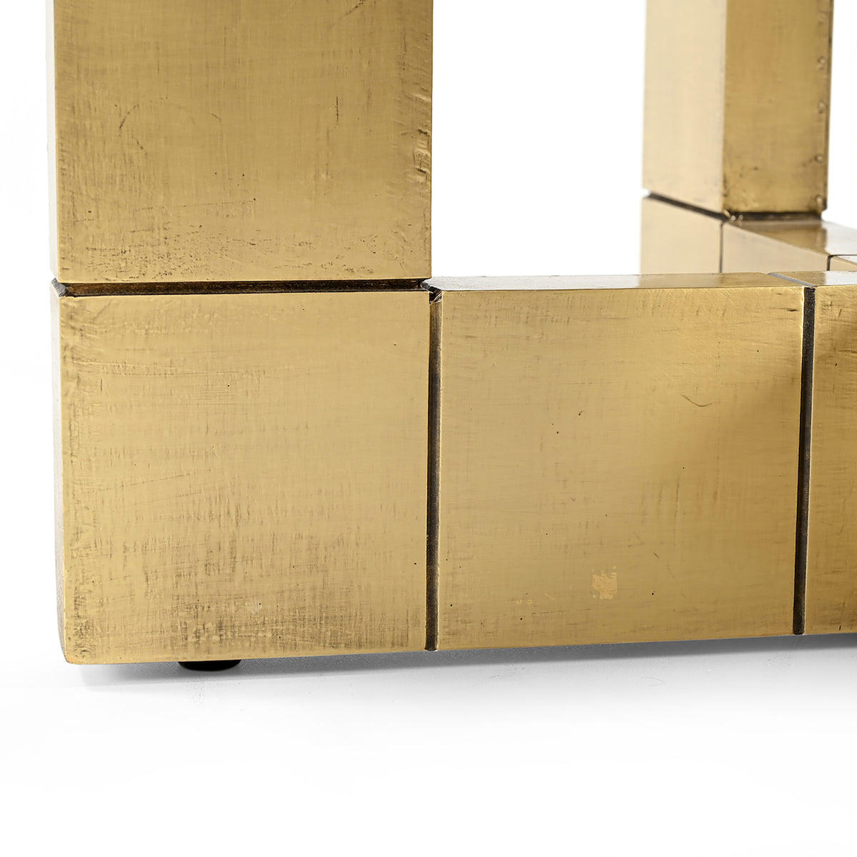 Esstisch Collada schwarz/gold 130Ø