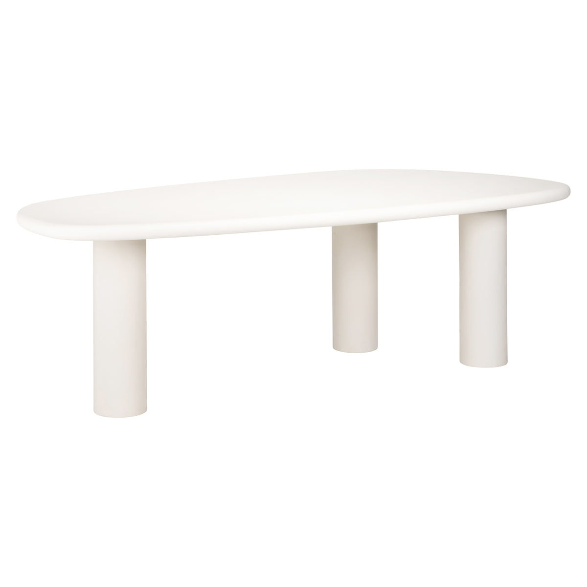 Bloomstone dining table white 235