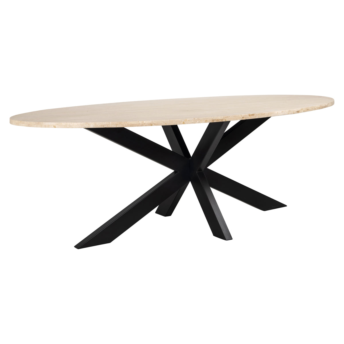 Avalon dining table bronze oval 230