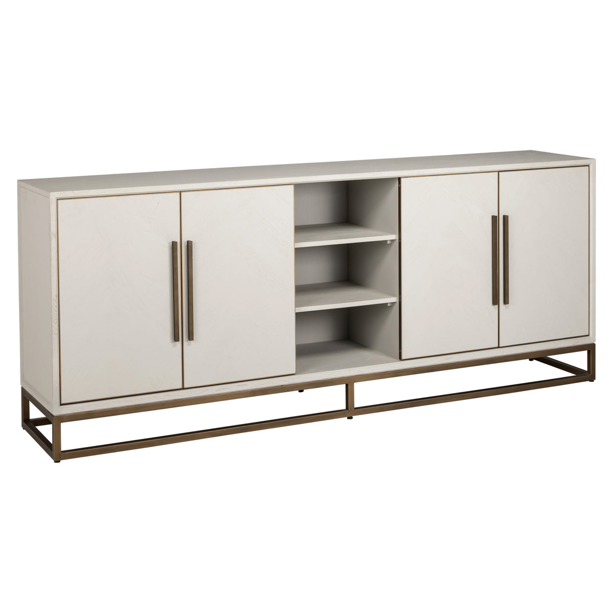 Buffet Whitebone gris Vérone