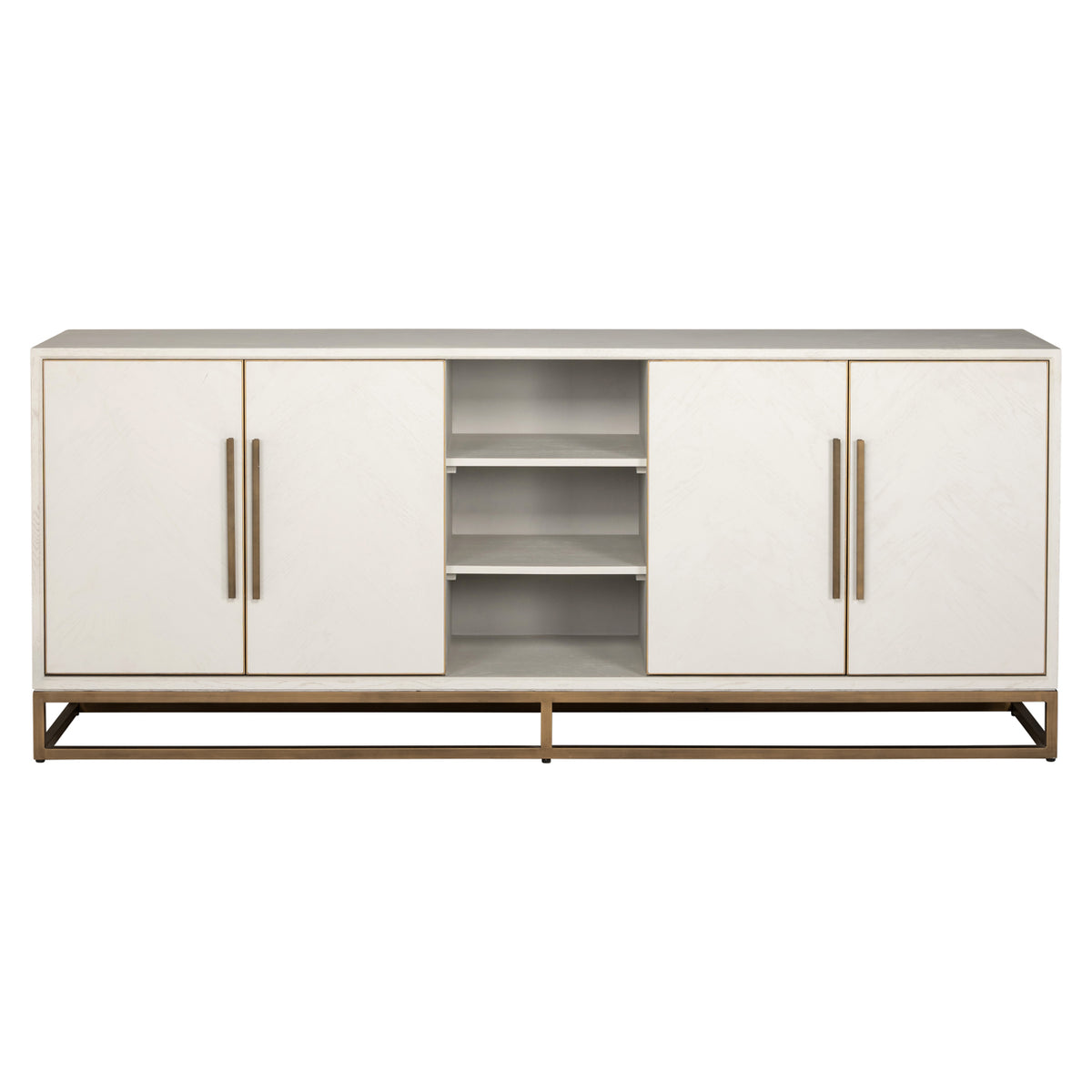 Buffet Whitebone gris Vérone