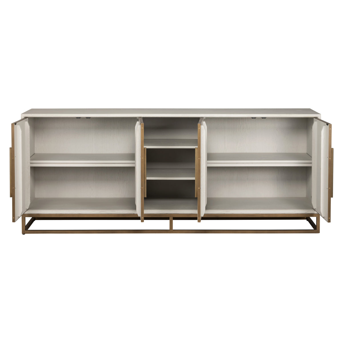 Buffet Whitebone gris Vérone
