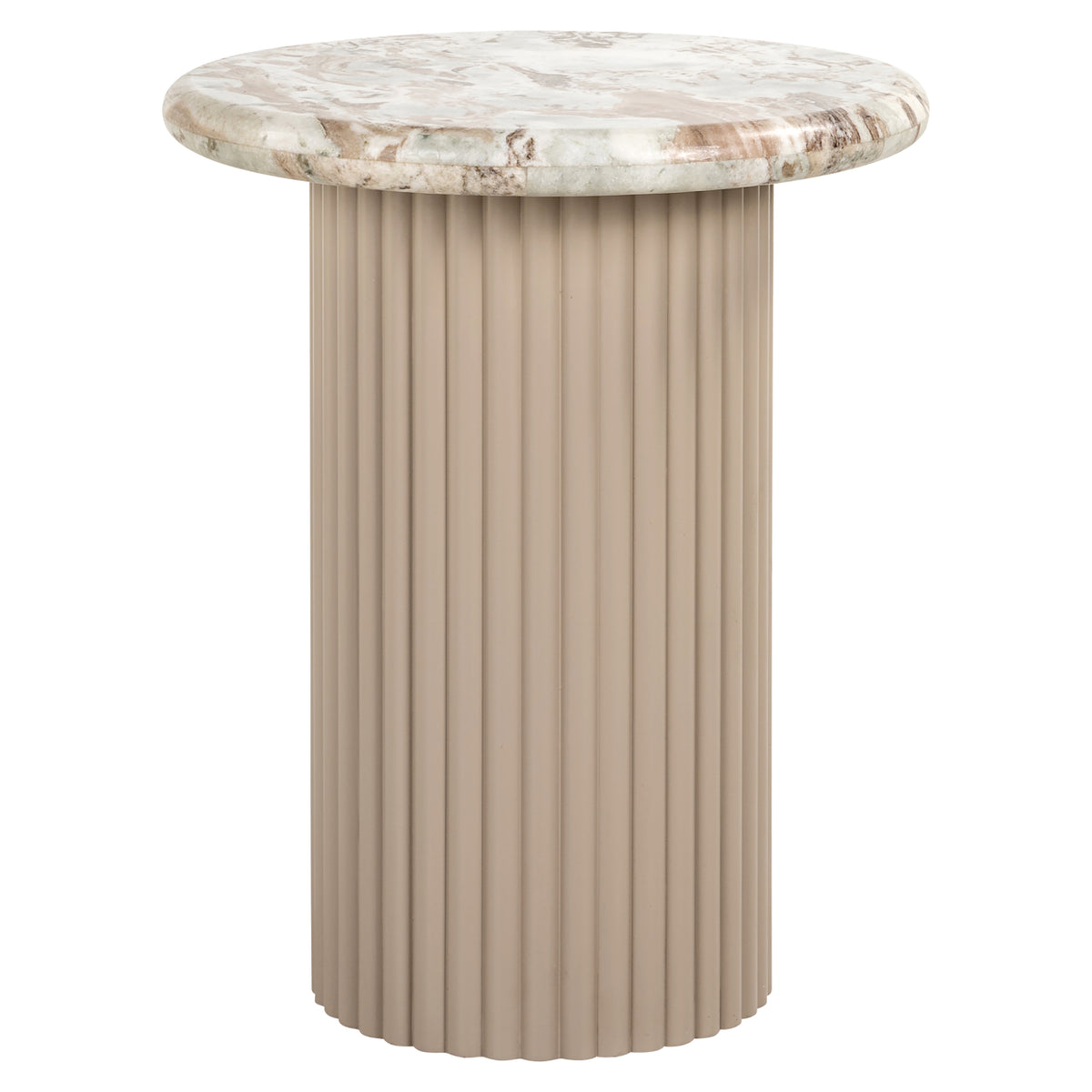 Table d'appoint Coronel Blush beige