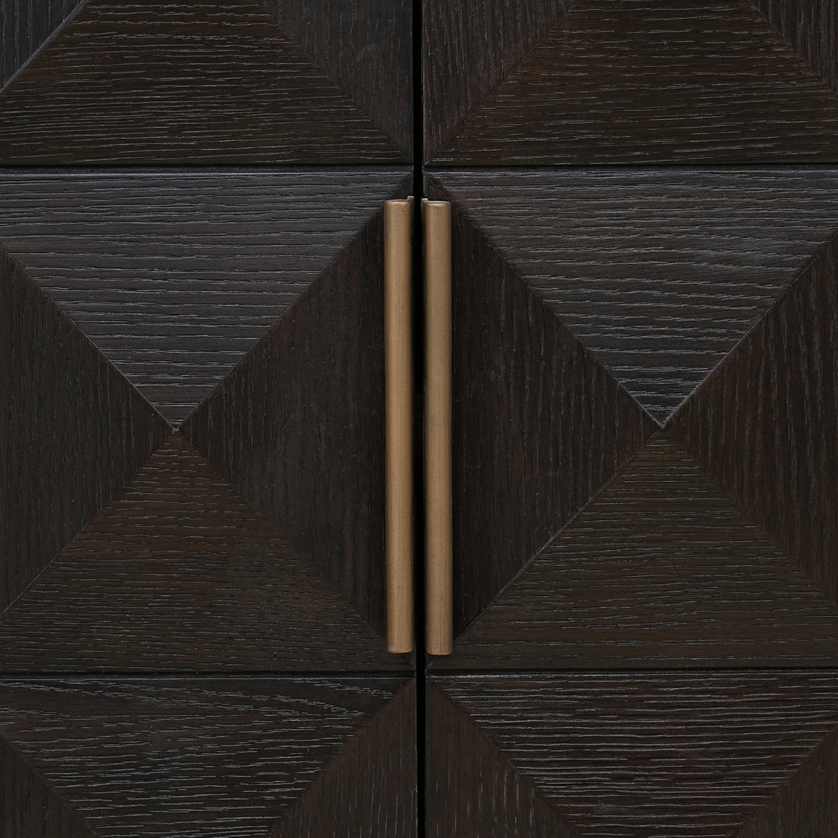 Commode Claremont marron 4-portes
