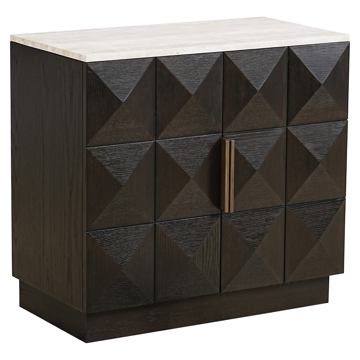 Dressoir Claremont brown 2-doors