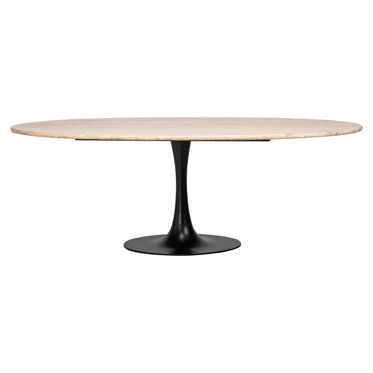 Esstisch Hampton schwarz oval 230