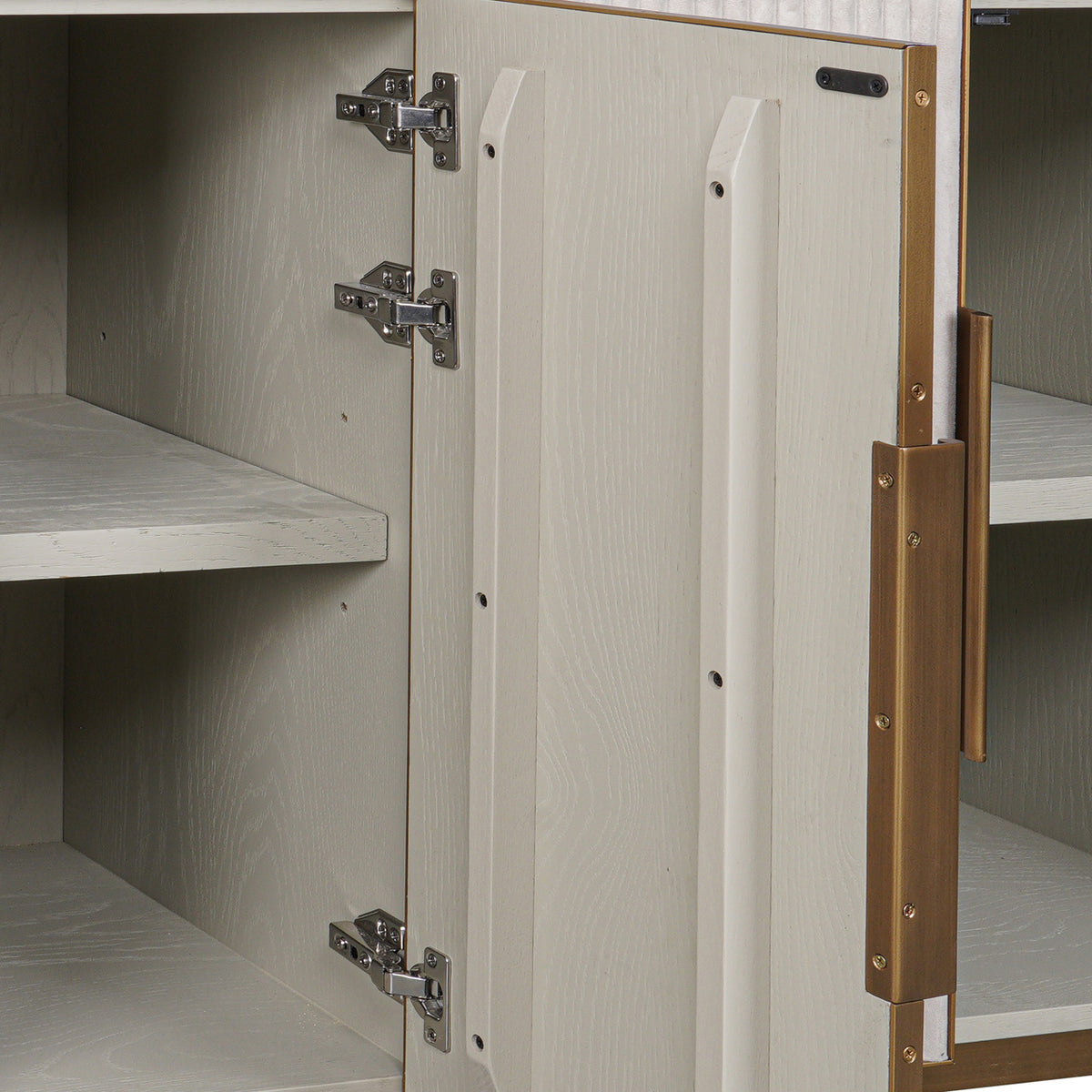 Tivoli white 4-door sideboard