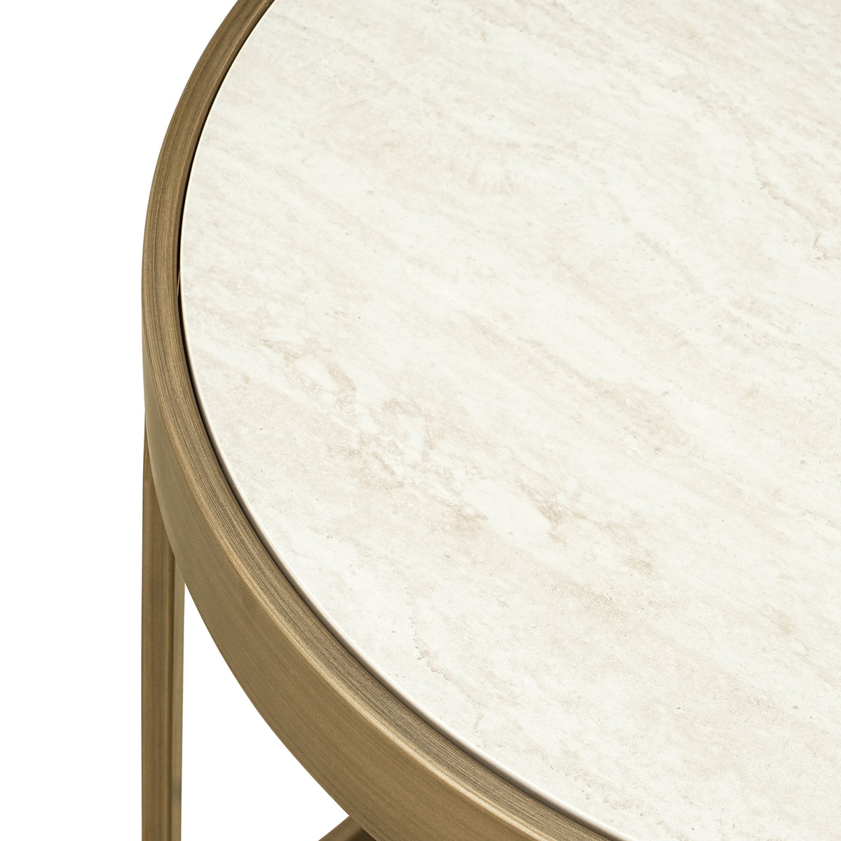 Bijzettafel Tivoli white (Set of 2)