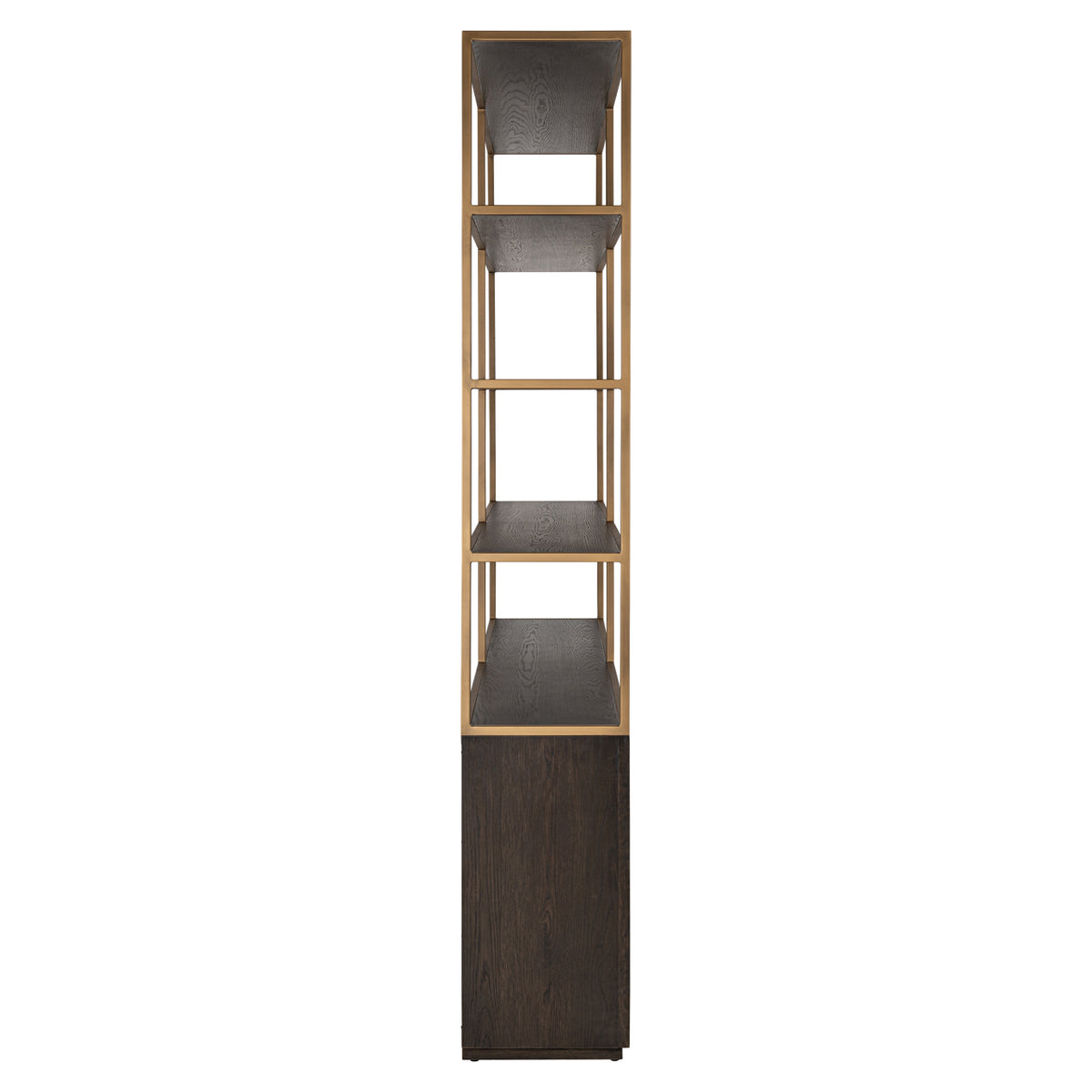 Armoire murale Carter brown large 4-doors