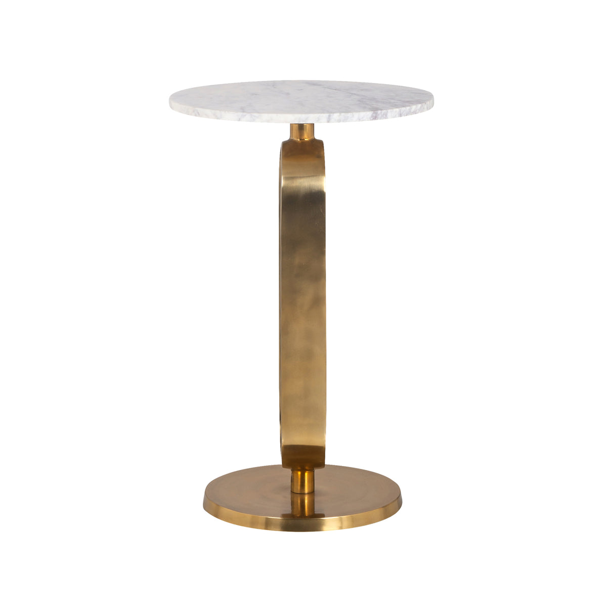 Side table Celine brushed gold