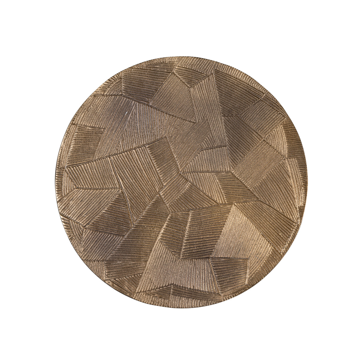 Bijzettafel Tulum brushed gold (Set of 2)