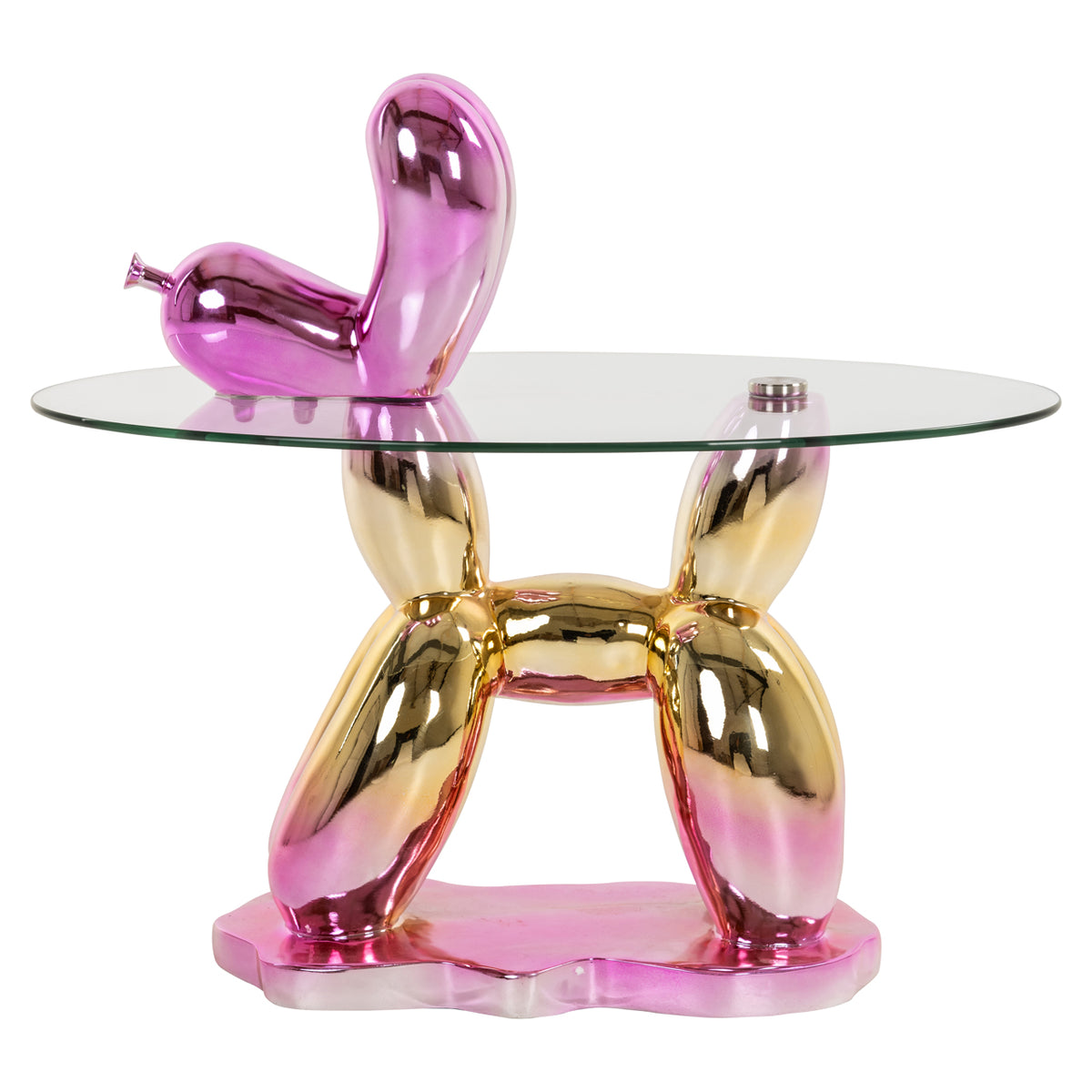 Usha pink side table
