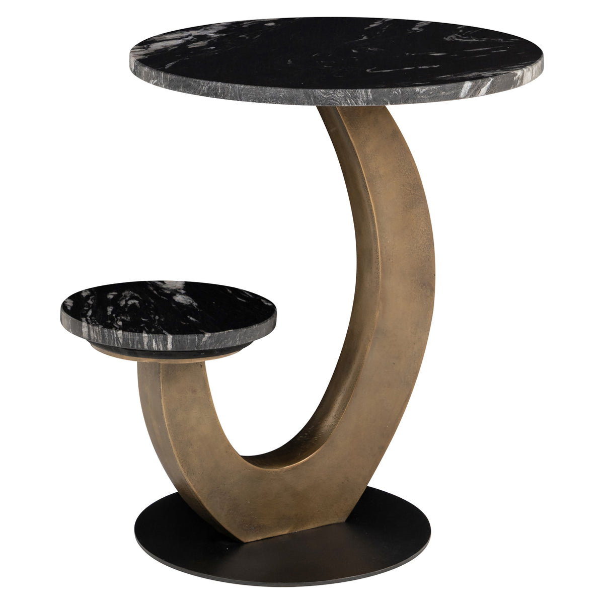 Tibby black side table