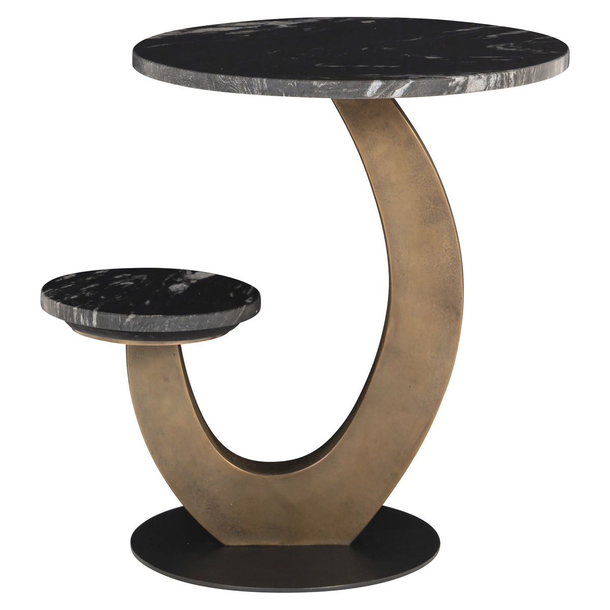 Tibby black side table