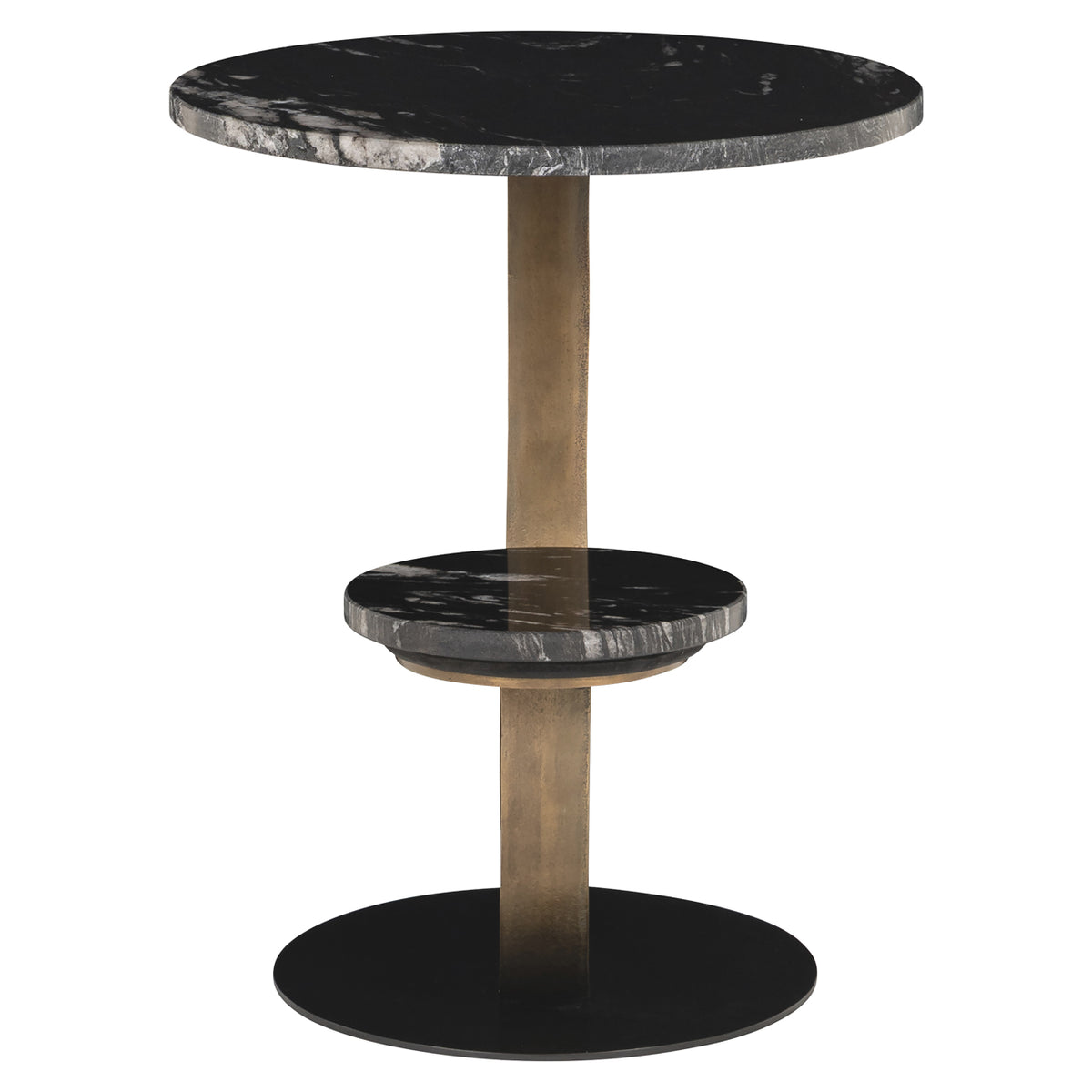 Tibby black side table