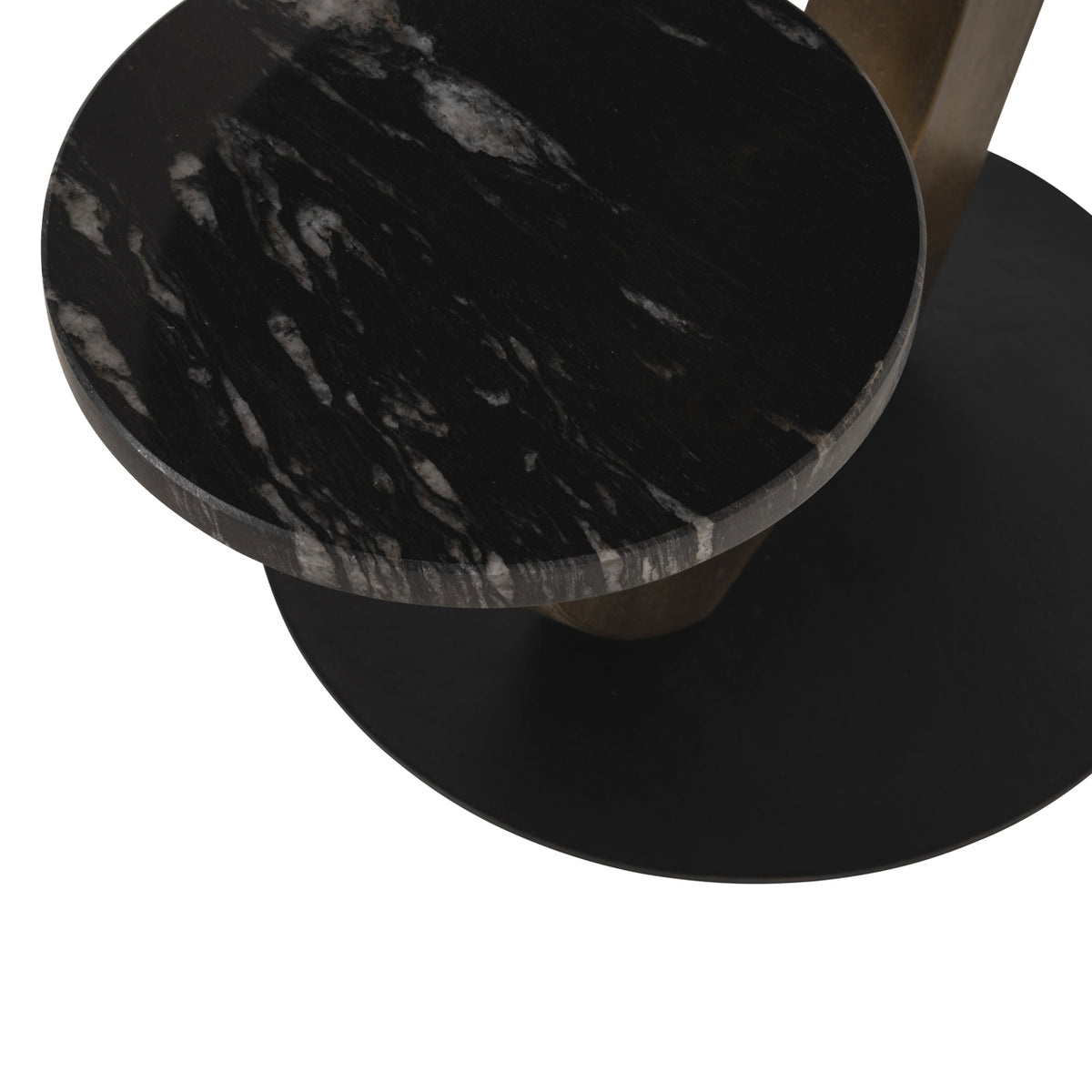 Tibby black side table
