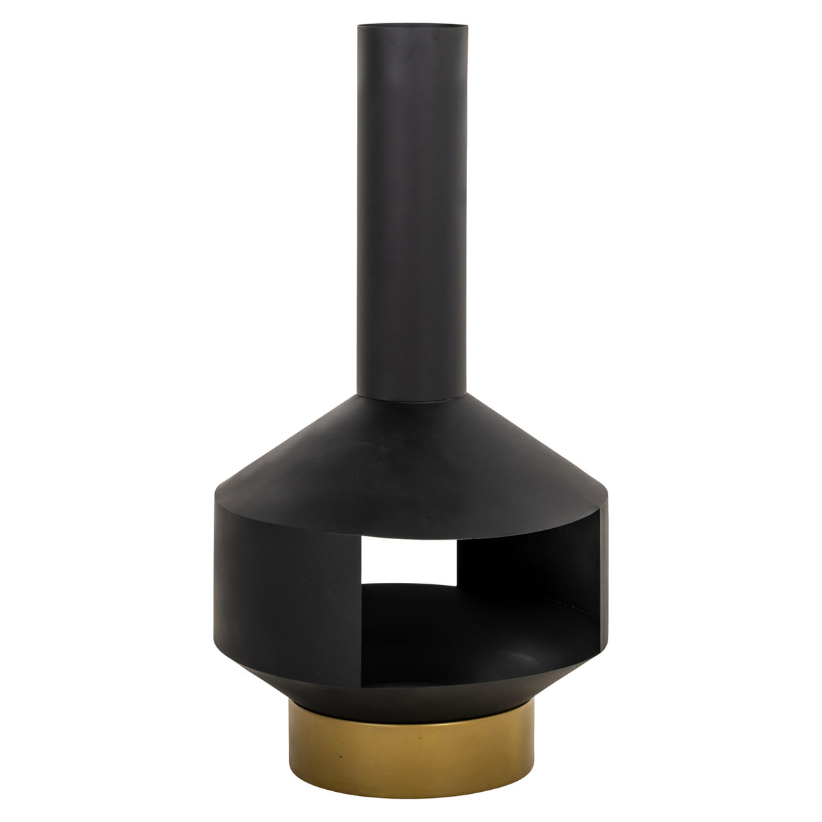 Vuurkorf Quinn black chiminea