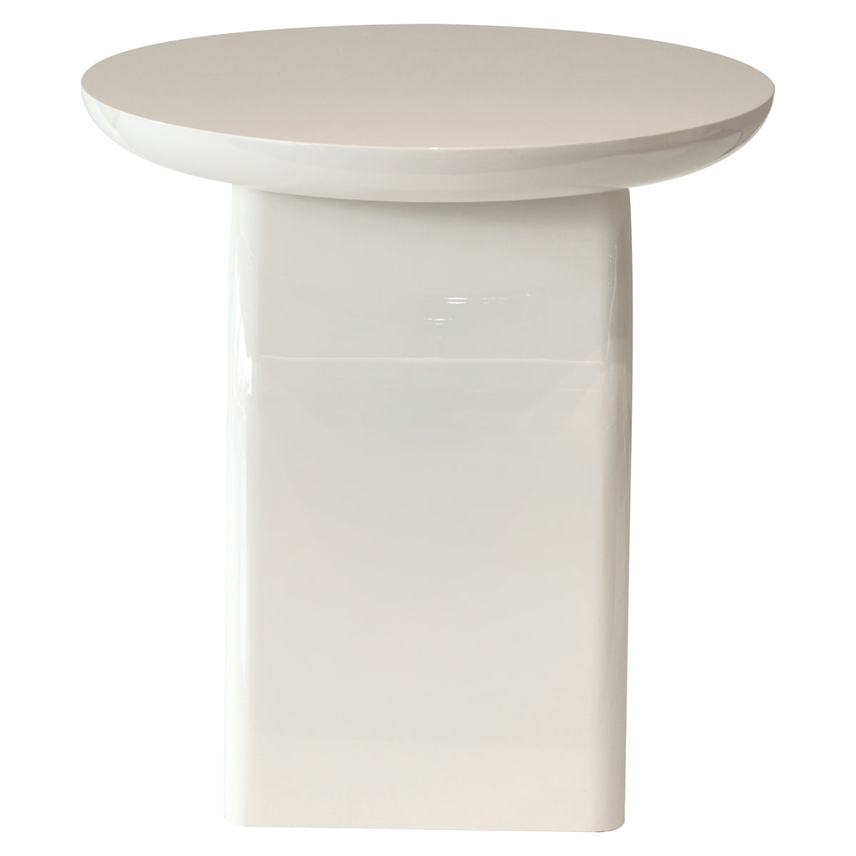 Merrick Side Table coconut milk