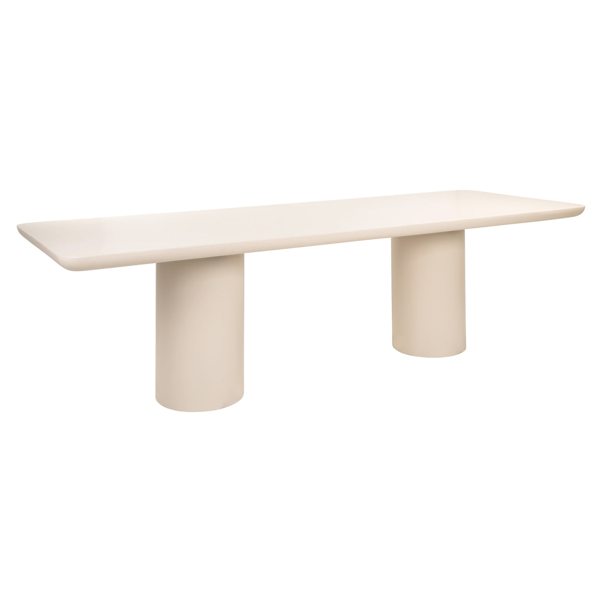 Urban Bloom sandstone outdoor dining table 280